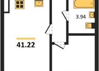 Продажа 1-ком. квартиры, 41.2 м2, село Новая Усмань