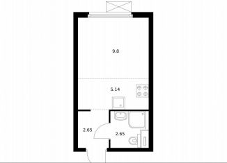 Продам квартиру студию, 19.8 м2, Москва, ЗАО