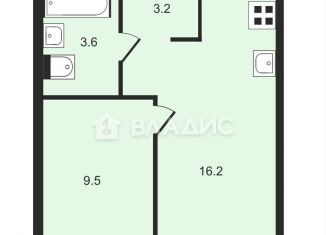 Продается 1-ком. квартира, 32.5 м2, Москва, метро Улица Скобелевская