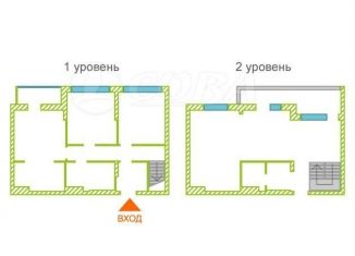 Продается четырехкомнатная квартира, 106 м2, Тюменская область, улица Молодогвардейцев, 5к1