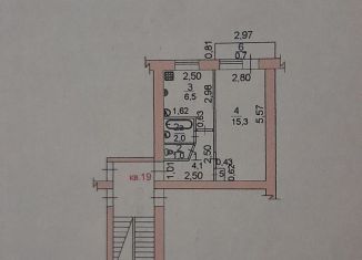 Продаю 1-ком. квартиру, 29.1 м2, Красный Сулин, улица Пушкина, 7