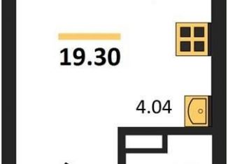 Продается квартира студия, 19.3 м2, Воронеж, Левобережный район