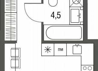 Продажа квартиры студии, 26.5 м2, Москва, ВАО, Тагильская улица, 4А