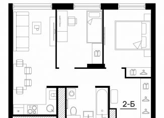 Продам 2-ком. квартиру, 48.4 м2, Астрахань, Кировский район