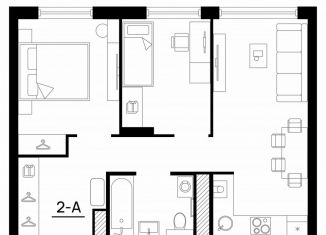 Продается 2-комнатная квартира, 51.3 м2, Астрахань, Кировский район