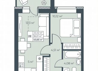 Продаю 2-ком. квартиру, 40.7 м2, Выкса