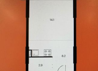 Продаю квартиру студию, 28.3 м2, Москва, Волоколамское шоссе, 24к5, станция Стрешнево