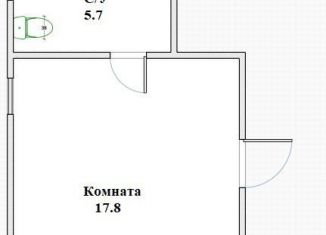 Продам квартиру студию, 23.5 м2, Мытищи, улица Веры Волошиной, 33