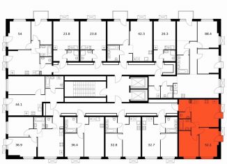 Продаю 2-комнатную квартиру, 52.1 м2, Казань, Советский район