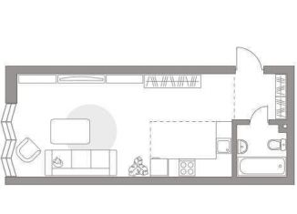 Продажа квартиры студии, 37.1 м2, Москва, Волгоградский проспект, 32, метро Дубровка