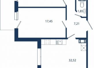 Продаю двухкомнатную квартиру, 83.5 м2, Сестрорецк, улица Инструментальщиков, 18