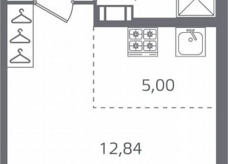 Продается квартира студия, 27 м2, Санкт-Петербург, муниципальный округ Финляндский