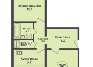 Продаю 2-комнатную квартиру, 67.4 м2, Новосибирск, метро Заельцовская, улица Объединения, 4