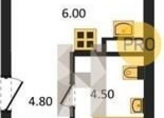 Продается двухкомнатная квартира, 54.5 м2, Новосибирск, метро Маршала Покрышкина, улица Фрунзе, 1