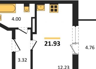 Продаю квартиру студию, 21.9 м2, Воронеж, Центральный район