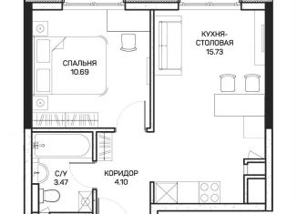 Продам 1-ком. квартиру, 34 м2, Москва, метро Медведково, улица Корнейчука, 27