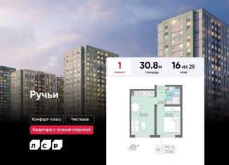 Продажа 1-ком. квартиры, 30.8 м2, Санкт-Петербург