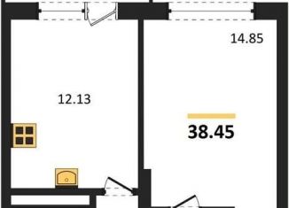 Продается однокомнатная квартира, 38.4 м2, Воронеж, Коминтерновский район, Московский проспект, 66