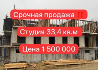 Продаю квартиру студию, 33.4 м2, Каспийск, проспект Насрутдинова, 168