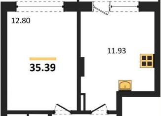 Продаю однокомнатную квартиру, 35.4 м2, Воронеж, Коминтерновский район, Московский проспект, 66