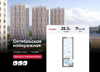 Продается квартира студия, 25.3 м2, Санкт-Петербург, Невский район