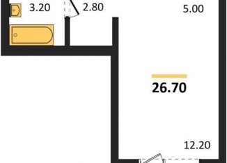 Продается квартира студия, 26.7 м2, Обь, Большая улица, 23