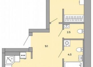 Продажа 2-комнатной квартиры, 78.4 м2, Екатеринбург, Орджоникидзевский район, Черниговский переулок, 20