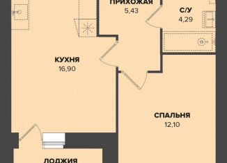 Продам однокомнатную квартиру, 40.3 м2, Саранск