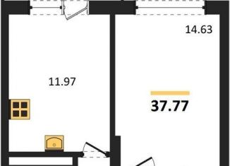 Продается 1-ком. квартира, 37.8 м2, Воронеж, Коминтерновский район, Московский проспект, 66