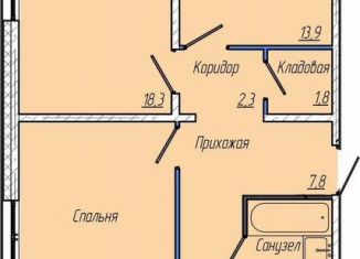 Продается 3-ком. квартира, 86.3 м2, Кемерово, Центральный район, Притомский проспект, 30Б