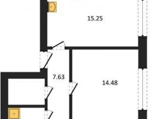 Продам 2-комнатную квартиру, 63.4 м2, Калининград, Ленинградский район, улица Александра Невского, 194А